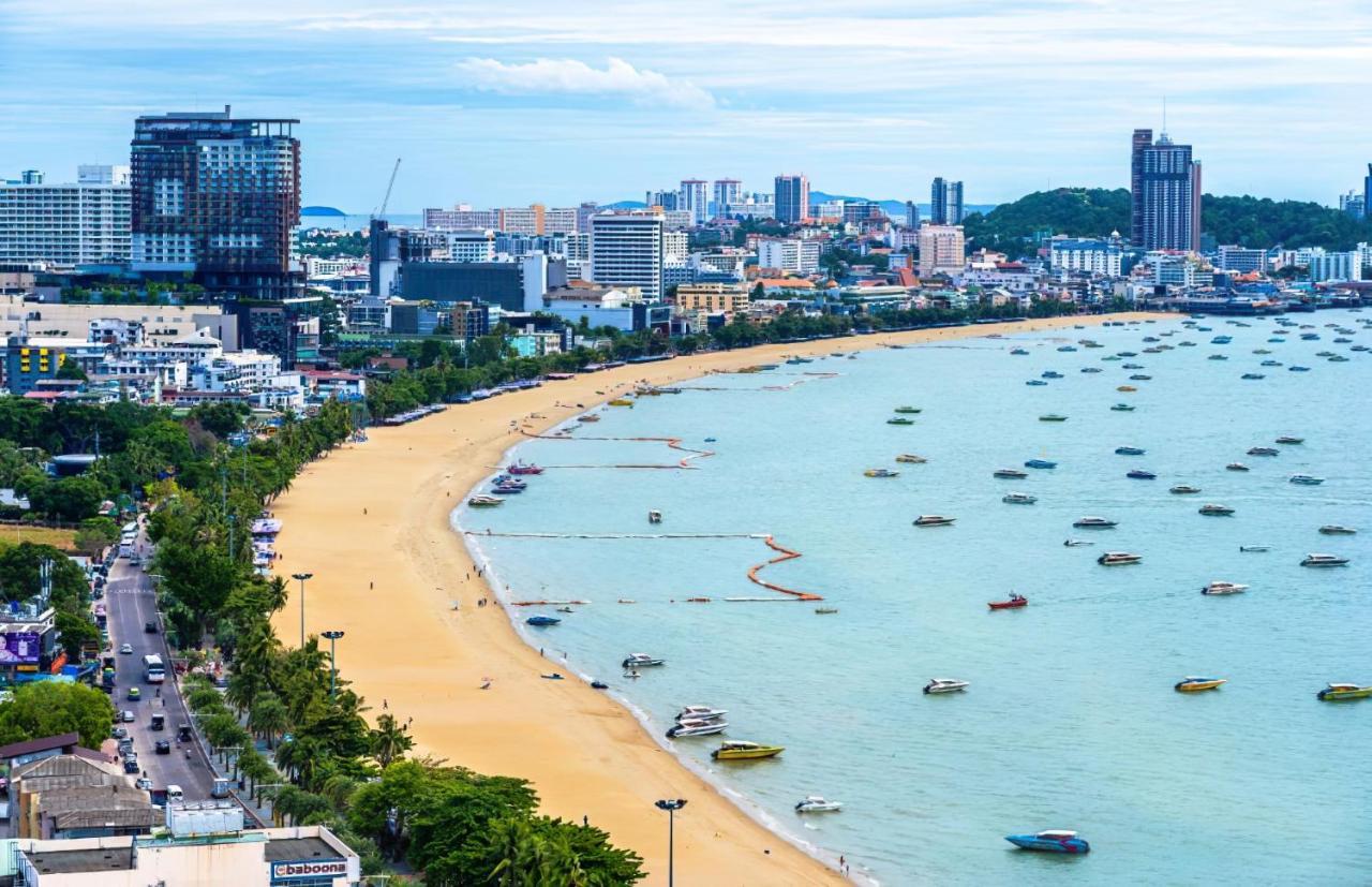 Central Pattaya Condo With A Beautiful View Экстерьер фото
